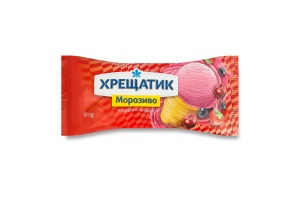 Морозиво плодово-ягідне у вафельному стаканчику Хрещатик м/у 90г