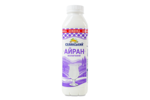 Айран 1.8% безлактозный Селянський п/бут 420г