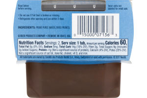 Gerber All Natural 1st Foods Prunes - 2 PK