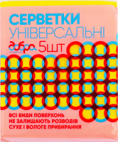 Салфетки универсальные 30x36см Добра господарочка 5шт