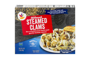 Ahold Steamed Clams Littleneck