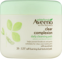 Aveeno Clear Complexion Daily Cleansing Pads - 28 CT
