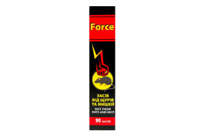 Засіб від щурів та мишей Force 90мл