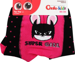 Колготки детские Conte kids Tip-Top №4C-01СП 80-86 черный