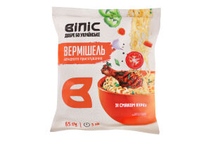 Вермішель ш/п Віліс зі смаком курки 65г