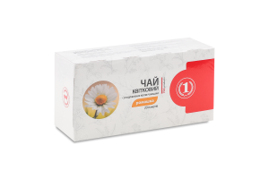 Чай квітковий Ромашка ТМ "1" к/у 20х1.35г