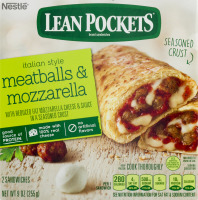Lean Pockets Italian Style Meatballs & Mozzarella Sandwiches - 2 CT