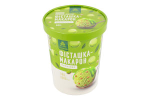 Мороженое с комбинированным составом сырья Фисташка-макарун Рудь ведро 500г