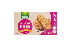 Печенье без глютена Oats&Choc chips Gullon к/у 5х44г