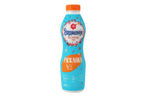 Ряжанка 4% Гармонія п/пл 600г