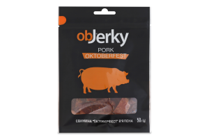 Свинина в'ялена Октоберфест OбJerky м/у 50г