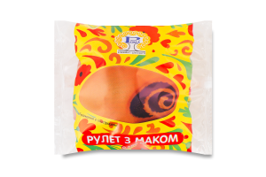 Рулет с маком Рома м/у 0.1кг
