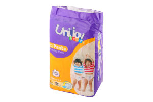 Трусики-підгузники для дітей 9-14кг L Soft Baby Unijoy 56шт