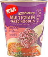 Локшина Koka смак краба з фіолетовою кукурудзою