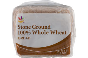 Ahold Stone Ground 100% Whole Wheat Bread