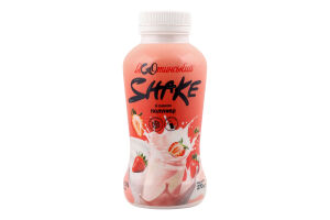 Коктейль молочный 1.5% со вкусом клубники Shake Яготинський п/бут 270г