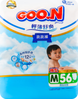 Підгузки-трусики Slim&Comfortable M 7-12кг 56шт Goo.N