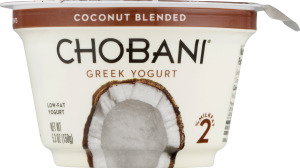 Chobani Greek Low-Fat Yogurt Coconut Blended