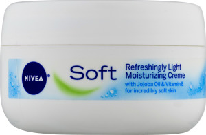 Nivea Soft Moisturizing Creme Face-Body-Hands