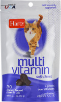Hartz Multi Vitamin Soft Chews For Cats Chicken - 30 CT
