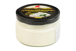 Сир 55% з молока буйволиць Страчателла Еко-ферма Плай с/б 190г