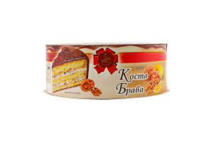 Торт мигдальний Коста Брава 750г коробка Valencia