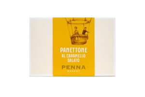 Кекс Penna Bakery Панеттоне з солоною карамеллю