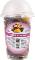 Суміш родзинок 120г стакан Альмонд