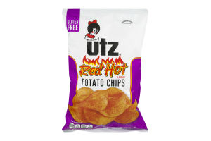 Utz Potato Chips Red Hot