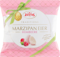 Цукерки Zentis марципанові кульки з малиною