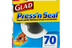 Glad Press'n Seal Wrap, 70 Square Foot Roll