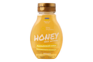 Мед акацієвий натуральний 300г пет Honey