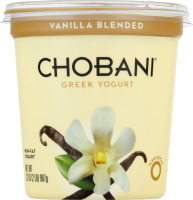 Chobani Greek Yogurt Vanilla Blended