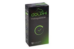 Презервативи Пролонг Плеже 12шт Долфі