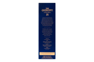 Виски 700мл 40% шотландский односолодовый 18 лет The Glenlivet к/у