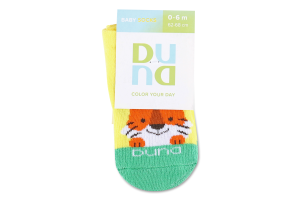 Шкарпетки дитячі Duna 4057 жовтий р.8-10