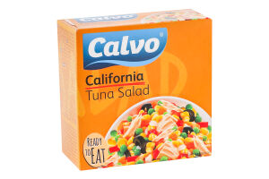 Салат калифорнийский с тунцом Calvo к/у 150г