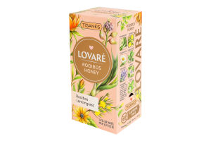 Бленд ройбушу та чаю трав'яного з квітами Медовий ройбуш Lovare к/у 24х1.8г
