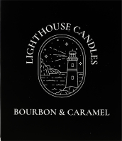 Свеча соевая 200мл Bourbon&Caramel Light House 1шт
