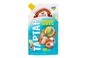 Соус майонезний 30% Тартар Королівський смак д/п 180г