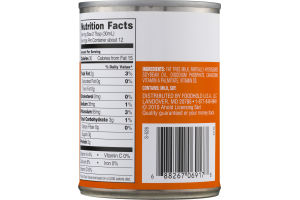 Guaranteed Value Evaporated Filled Milk