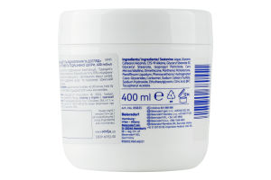 Крем для тела для чувствительной и раздраженной кожи Восстановление и уход Nivea 400мл