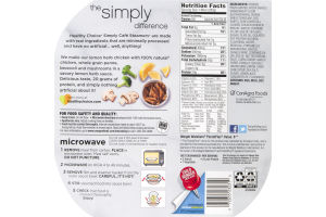 Healthy Choice Cafe Steamers Simply Lemon Herb Chicken