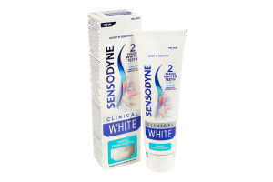 Паста зубная с фтором Клиническое отбеливание Sensodyne 75мл