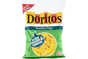 Doritos Sour Cream & Onion Tortilla Chips