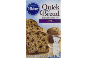 Pillsbury Quick Bread & Muffin Mix, Too! with Real Dates