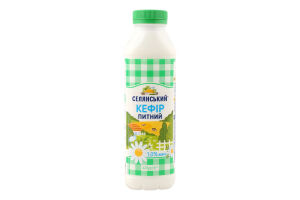 Кефір 1% питний Селянський п/пл 420г