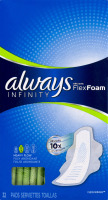 Always Infinity with FlexFoam Flexi-Wings Pads - 32 CT