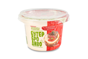 Закуска бутербродная пастообразная С телятиной и аджикой БутерброДиво ст 200г