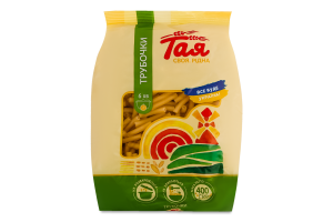 Вироби макаронні Трубочки любительські Тая м/у 400г